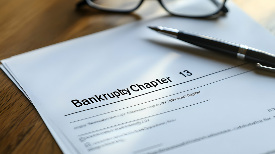Bankruptcy chapter 13 letter
